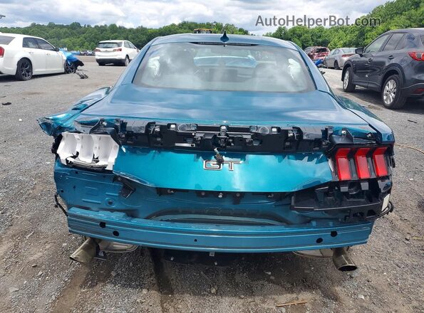 1FA6P8CF4T5400712 2026 FORD MUSTANG Blue Rear view