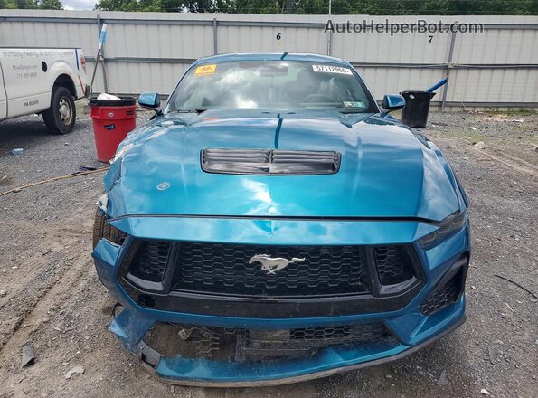 1FA6P8CF4T5400712 2026 FORD MUSTANG Blue Front view