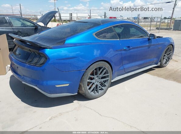 1FA6P8CF5G5241852 2016 FORD MUSTANG Blue Tył prawy