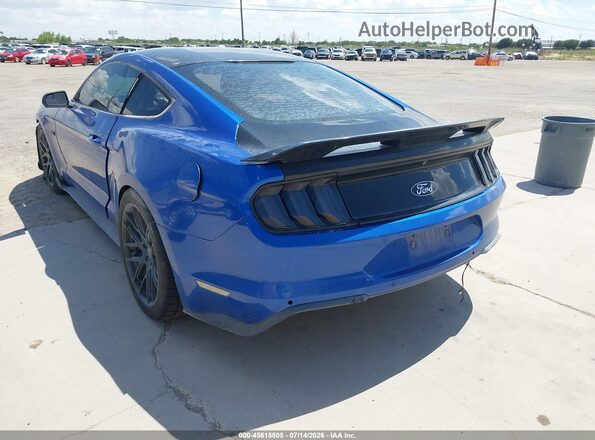 1FA6P8CF5G5241852 2016 FORD MUSTANG Blue Tył lewy