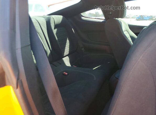 1FA6P8CF5G5334242 2016 FORD MUSTANG Yellow უკანა სავარძლების ხედი