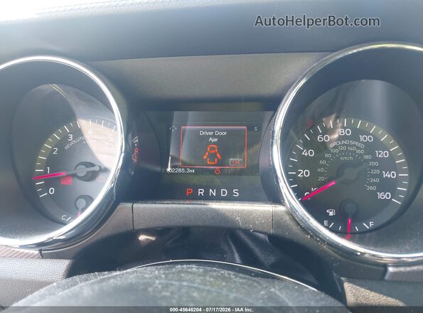 1FA6P8CF5H5240590 2017 FORD MUSTANG Синий Вид задних сидений