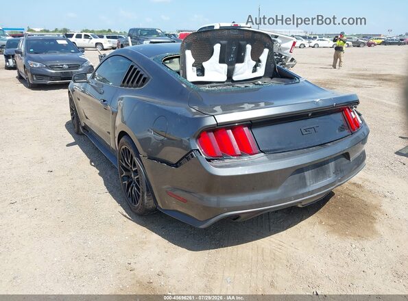 1FA6P8CF5H5329480 2017 FORD MUSTANG Серый Задняя левая четверть