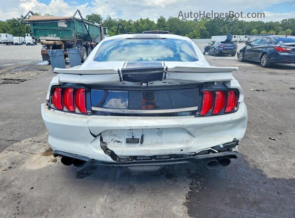 1FA6P8CF5J5170255 2018 FORD MUSTANG White Vista trasera