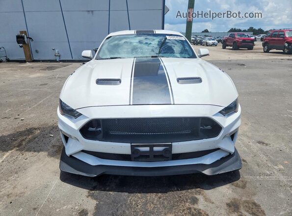 1FA6P8CF5J5170255 2018 FORD MUSTANG White Vista frontal