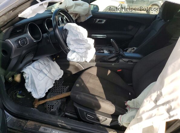 1FA6P8CF5J5179151 2018 FORD MUSTANG Gray Widok wnętrza z przodu