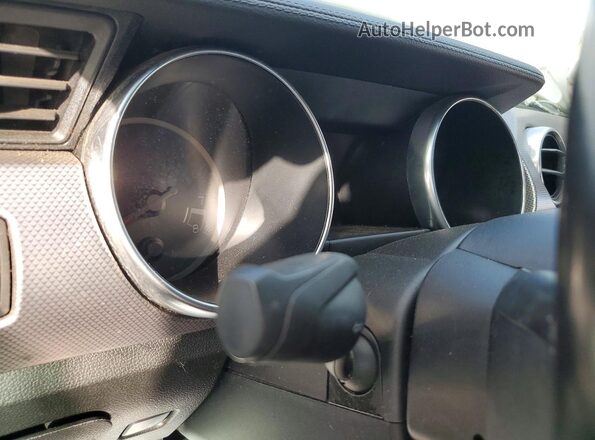 1FA6P8CF5J5179151 2018 FORD MUSTANG Gray Widok zestawu wskaźników