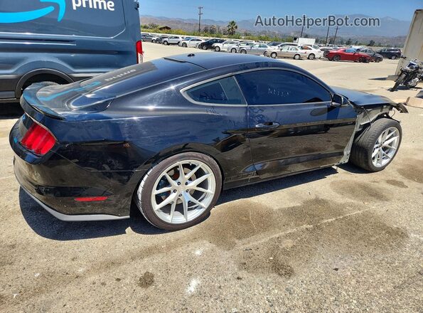 1FA6P8CF5J5180834 2018 FORD MUSTANG Black Tył prawy