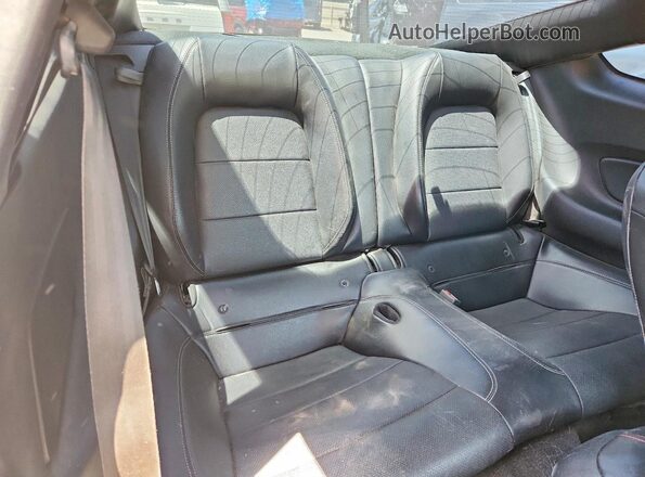 1FA6P8CF5J5180834 2018 FORD MUSTANG Black Widok tylnych siedzeń