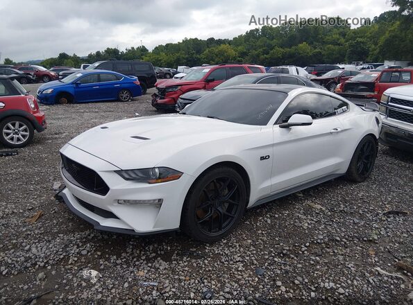 1FA6P8CF5K5116780 2019 FORD MUSTANG White Przód lewy