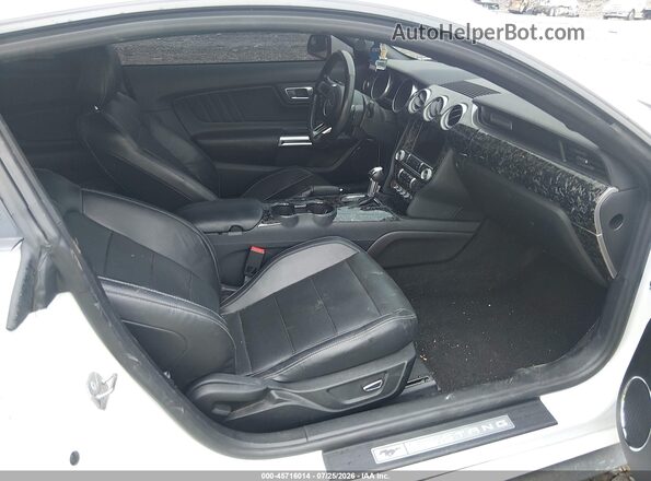 1FA6P8CF5K5116780 2019 FORD MUSTANG White Widok wnętrza z przodu