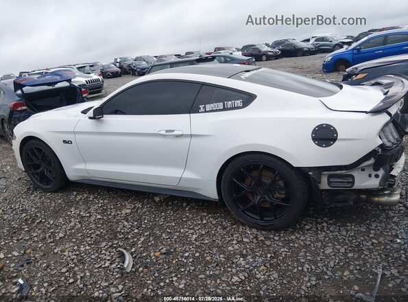 1FA6P8CF5K5116780 2019 FORD MUSTANG White Widok wnętrza z tyłu