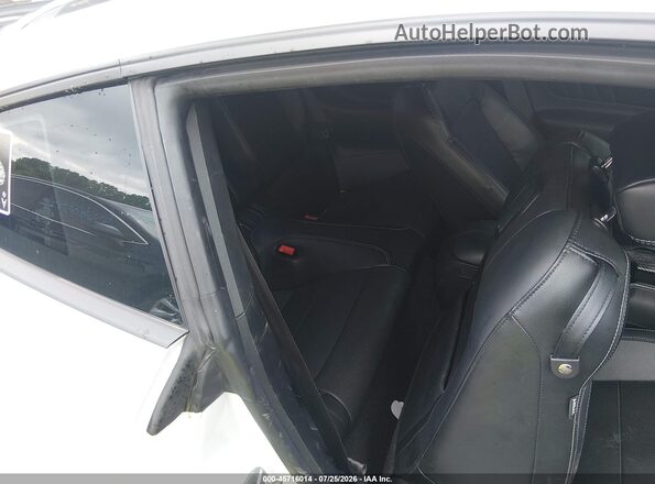 1FA6P8CF5K5116780 2019 FORD MUSTANG White Widok naklejki z numerem VIN