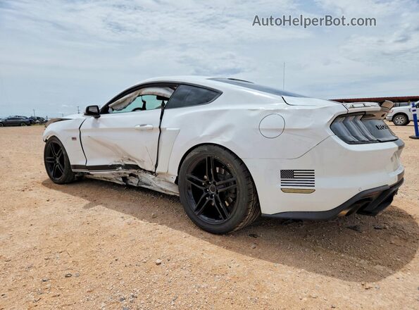 1FA6P8CF5K5151982 2019 FORD MUSTANG White უკანა მარცხენა