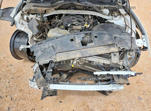 1FA6P8CF5K5151982 2019 FORD MUSTANG White უკანა სალონის ხედი