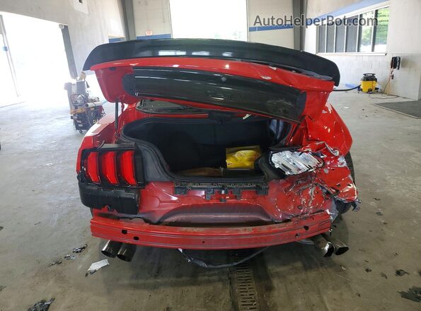 1FA6P8CF5K5180544 2019 FORD MUSTANG Red Rear view