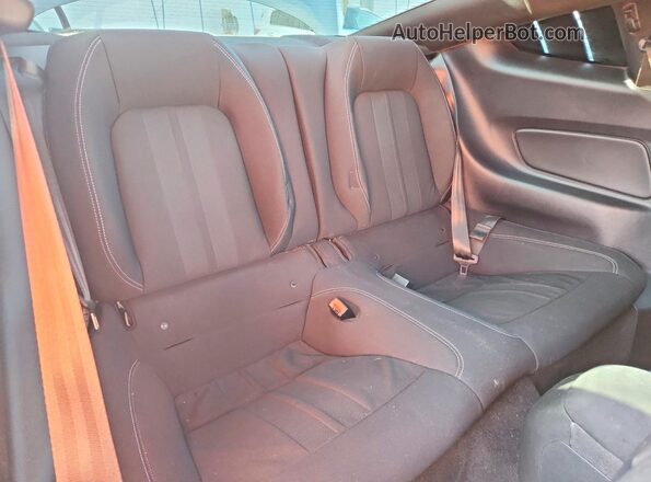1FA6P8CF5L5103531 2020 FORD MUSTANG Gray Vista de los asientos traseros