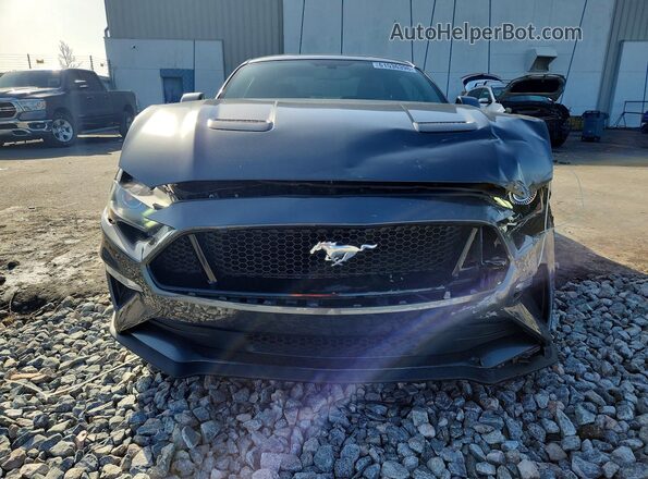 1FA6P8CF5L5103531 2020 FORD MUSTANG Gray Vista frontal