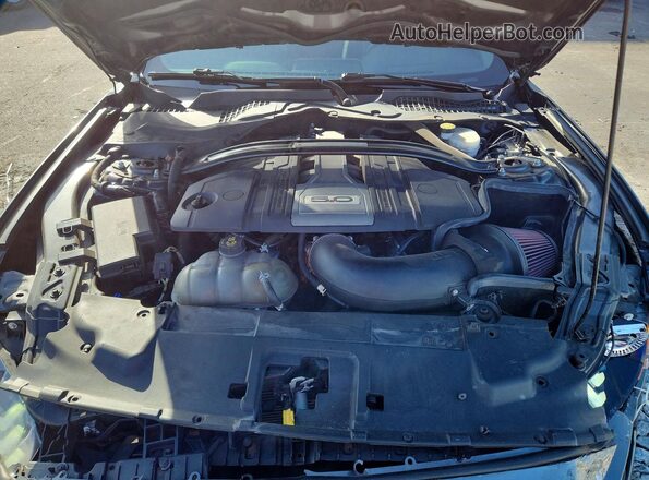 1FA6P8CF5L5103531 2020 FORD MUSTANG Gray Vista interior trasera