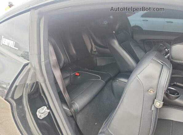 1FA6P8CF5L5105697 2020 FORD MUSTANG Black Հետևի նստատեղերի տեսք