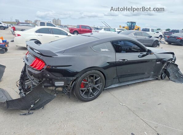 1FA6P8CF5L5105697 2020 FORD MUSTANG Black Հետևի աջ