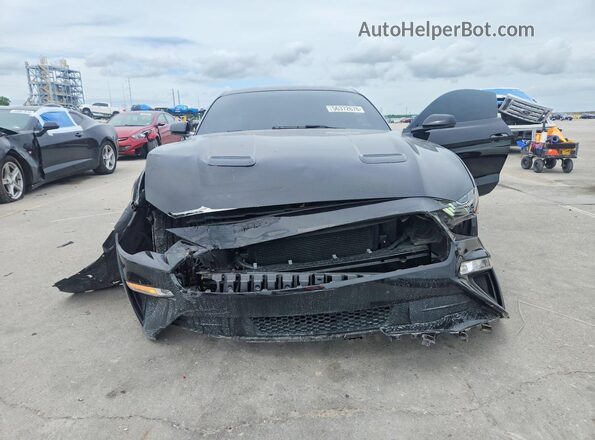 1FA6P8CF5L5105697 2020 FORD MUSTANG Black Դիմացի տեսք