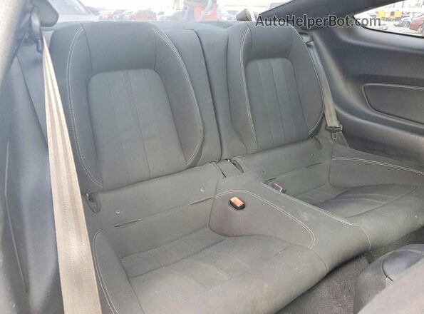 1FA6P8CF5L5176799 2020 FORD MUSTANG Gray Rear seats view