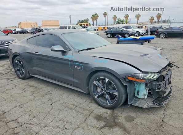 1FA6P8CF5L5176799 2020 FORD MUSTANG Gray Front right