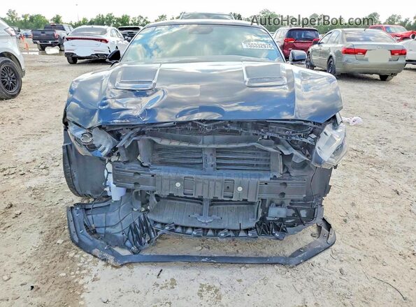 1FA6P8CF5M5135302 2021 FORD MUSTANG Black Widok z przodu