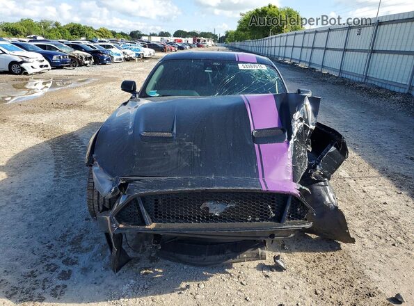 1FA6P8CF5N5112412 2022 FORD MUSTANG Black წინა ხედი