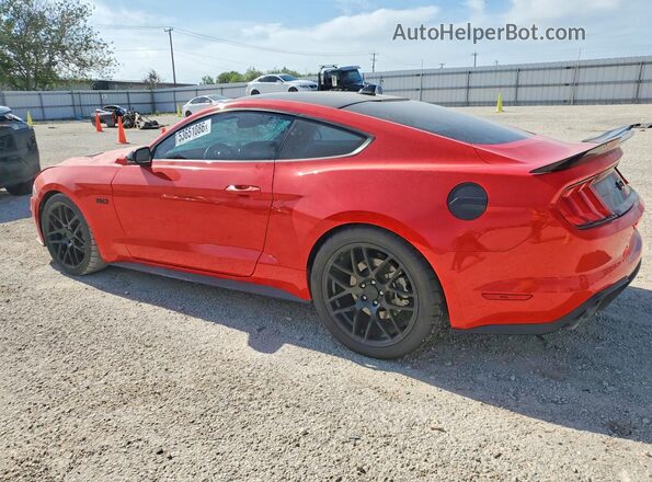 1FA6P8CF5N5115102 2022 FORD MUSTANG Red უკანა მარცხენა