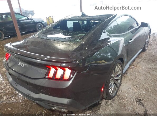 1FA6P8CF5R5428785 2024 FORD MUSTANG Black Front view