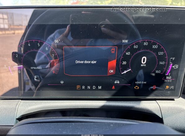 1FA6P8CF5S5401382 2025 FORD MUSTANG Gray Հետևի նստատեղերի տեսք