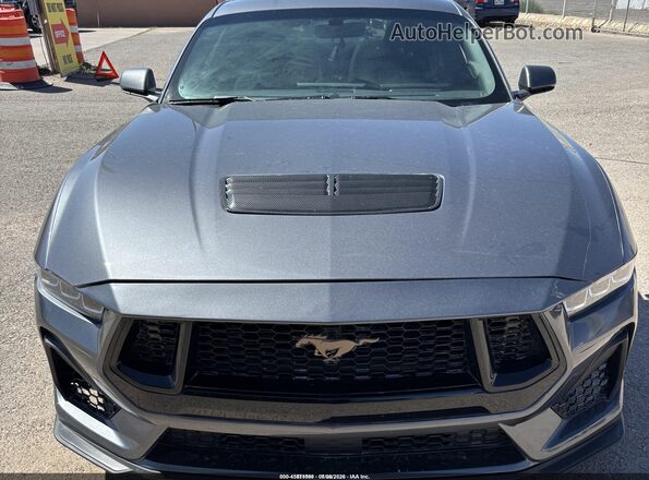 1FA6P8CF5S5401382 2025 FORD MUSTANG Gray Դիմացի տեսք