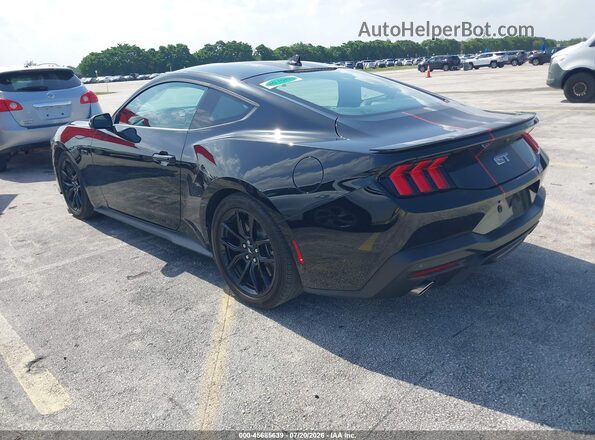 1FA6P8CF5S5413094 2025 FORD MUSTANG Black Задня ліва чверть