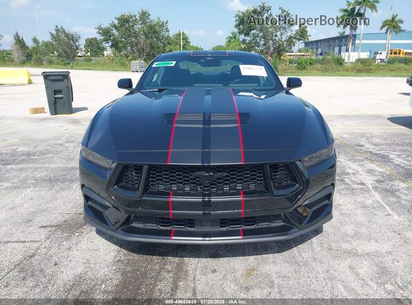 1FA6P8CF5S5413094 2025 FORD MUSTANG Black Вид щитка приладів