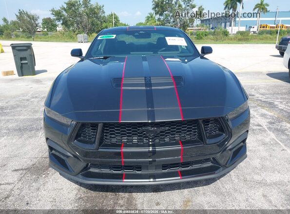 1FA6P8CF5S5413094 2025 FORD MUSTANG Black Вид спереду