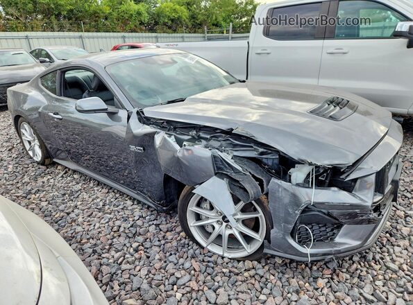 1FA6P8CF5T5408429 2026 FORD MUSTANG Gray Delantero derecho