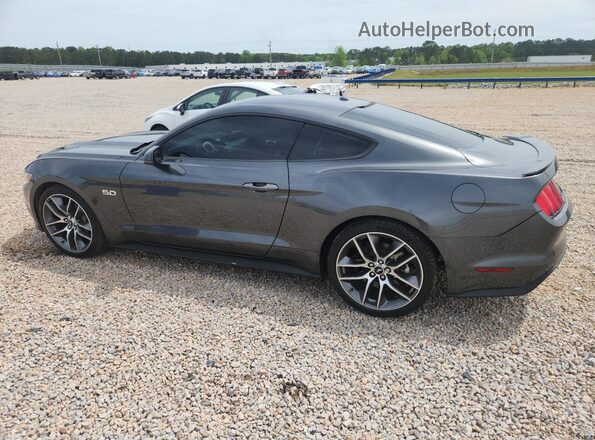1FA6P8CF6G5240659 2016 FORD MUSTANG Gray Задня ліва чверть