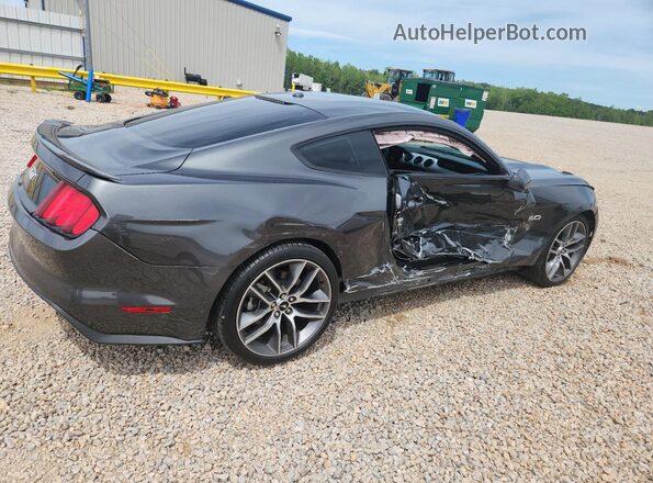 1FA6P8CF6G5240659 2016 FORD MUSTANG Gray Задня права чверть