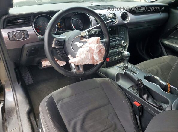 1FA6P8CF6G5331429 2016 FORD MUSTANG Charcoal Առջևի վահանակի տեսք
