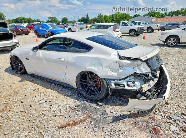 1FA6P8CF6H5209803 2017 FORD MUSTANG Белый Задняя левая четверть