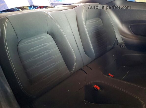 1FA6P8CF6H5213950 2017 FORD MUSTANG Blue Widok tylnych siedzeń