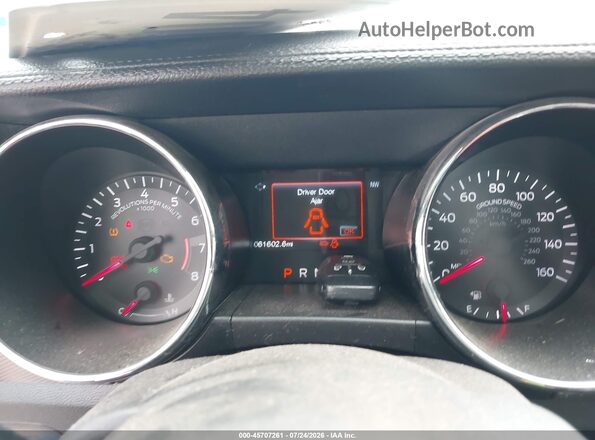 1FA6P8CF6H5237133 2017 FORD MUSTANG Blue Հետևի նստատեղերի տեսք