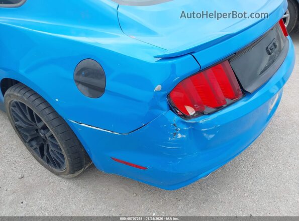 1FA6P8CF6H5237133 2017 FORD MUSTANG Blue Դիմացի տեսք
