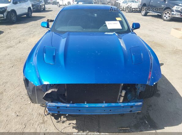 1FA6P8CF6H5246608 2017 FORD MUSTANG Blue Вид спереду