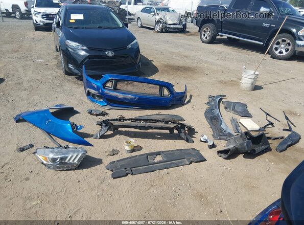 1FA6P8CF6H5246608 2017 FORD MUSTANG Blue 