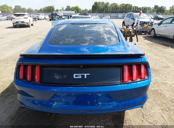 1FA6P8CF6H5246608 2017 FORD MUSTANG Blue 