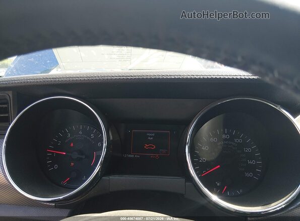 1FA6P8CF6H5246608 2017 FORD MUSTANG Blue Вид задніх сидінь