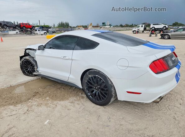 1FA6P8CF6H5249296 2017 FORD MUSTANG Белый Задняя левая четверть